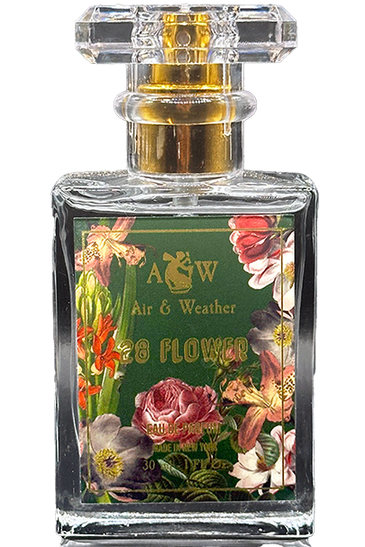 28 Flower by Air & Weather Perfume, 30 ml/1 fl. oz. spray bottle.